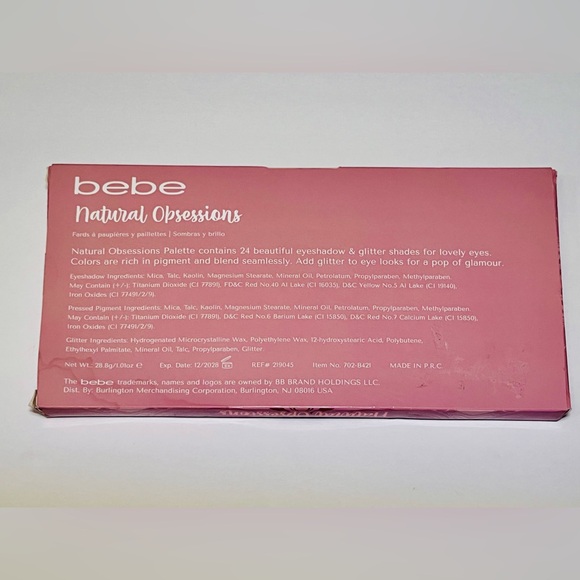 Bebe 24 Vivid Eyeshadows & Pressed Glitters - Picture 2 of 3